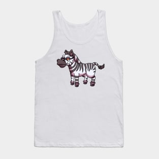 Cool Zebra Tank Top